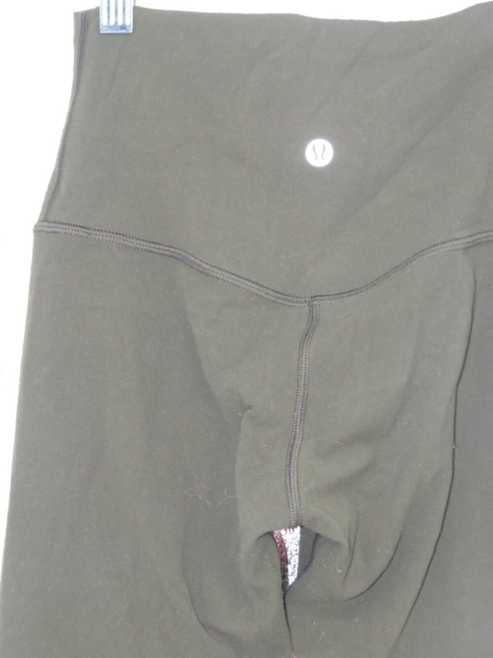 Lululemon Dark Olive Align Mid Rise Leggings 26 Inseam Size 2 Green Tight Pant - Picture 5 of 6